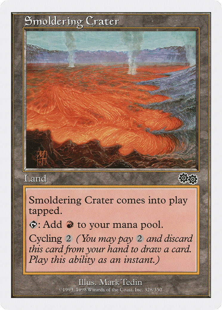 Smoldering Crater (ATH-076) [Anthologies] MTG Single Wizards of the Coast