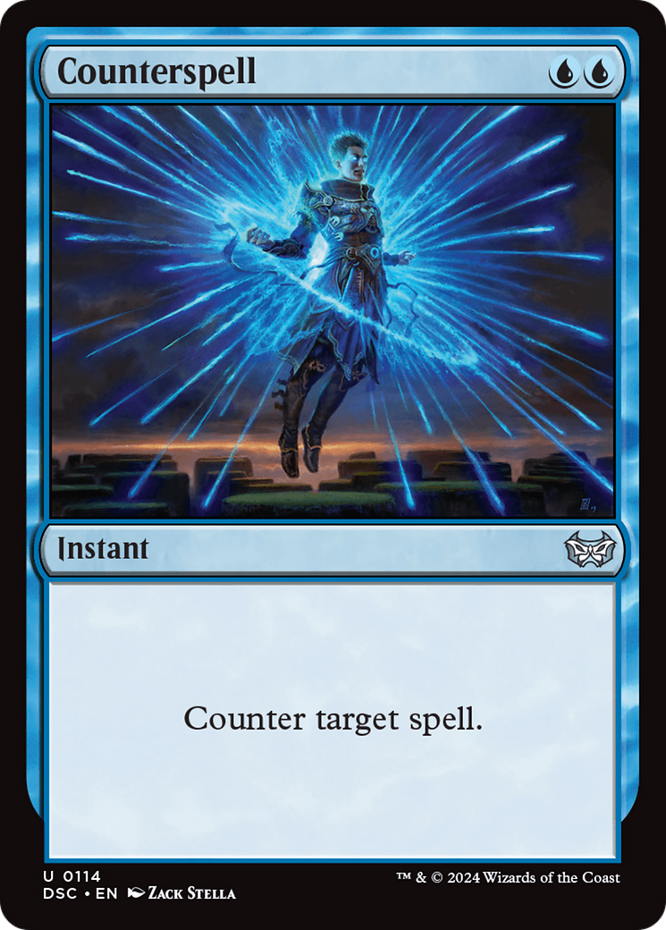 Counterspell (DSC-114) [Duskmourn: House of Horror Commander] MTG Single Wizards of the Coast