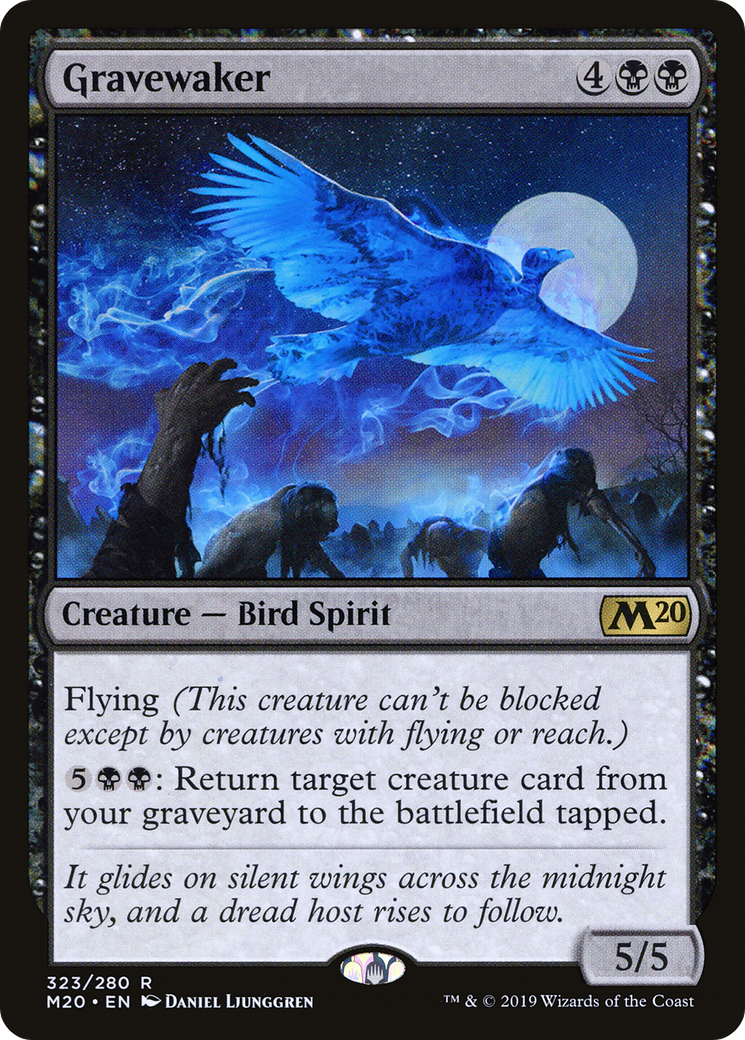 Gravewaker (M20-323) [Core Set 2020] MTG Single Wizards of the Coast