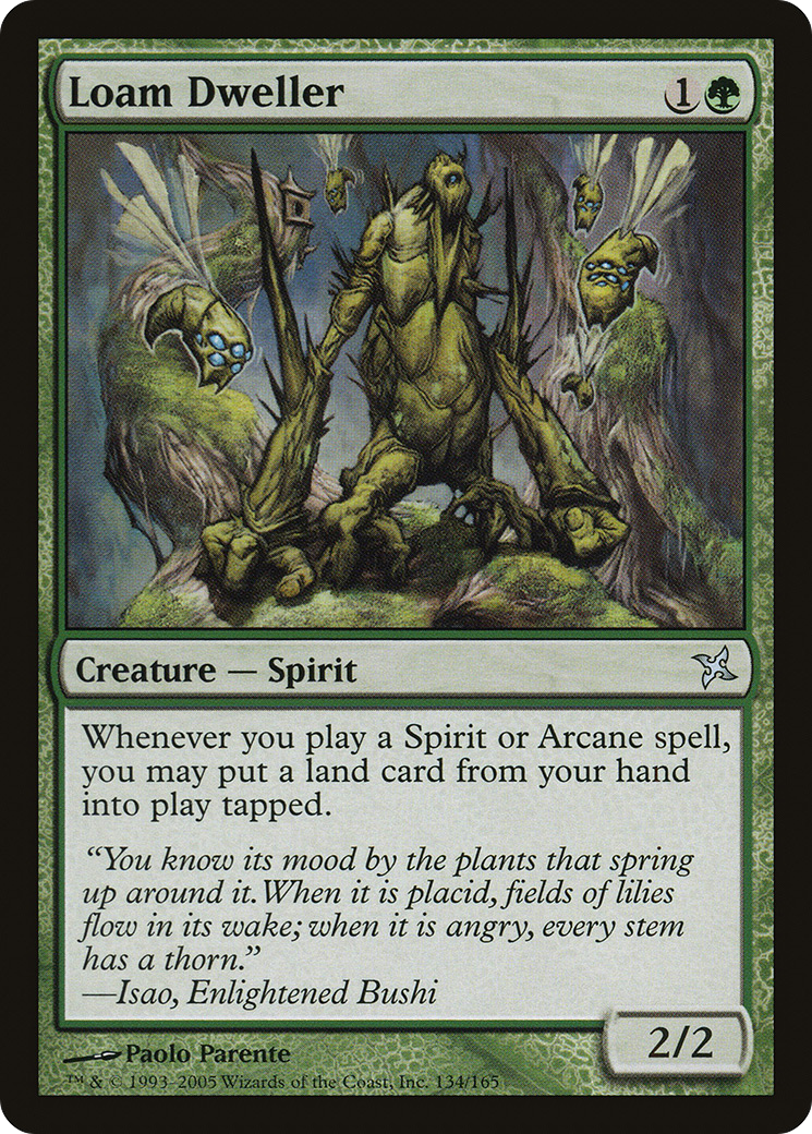 Loam Dweller (BOK-134) [Betrayers of Kamigawa] MTG Single Wizards of the Coast