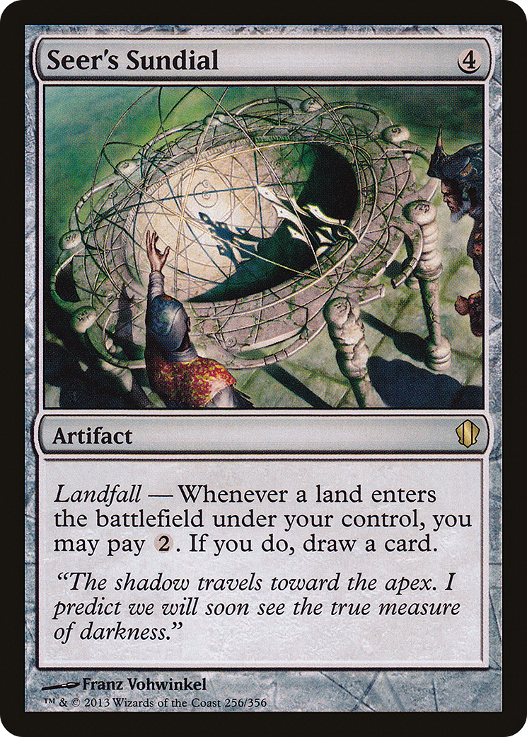 Seer's Sundial (C13-256) [Commander 2013] MTG Single Wizards of the Coast