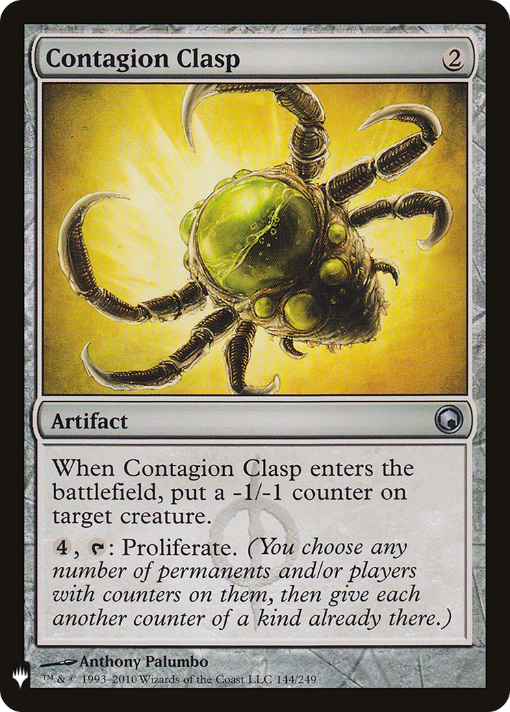 Contagion Clasp (LIST-144) [Mystery Booster] The List MTG Single Wizards of the Coast