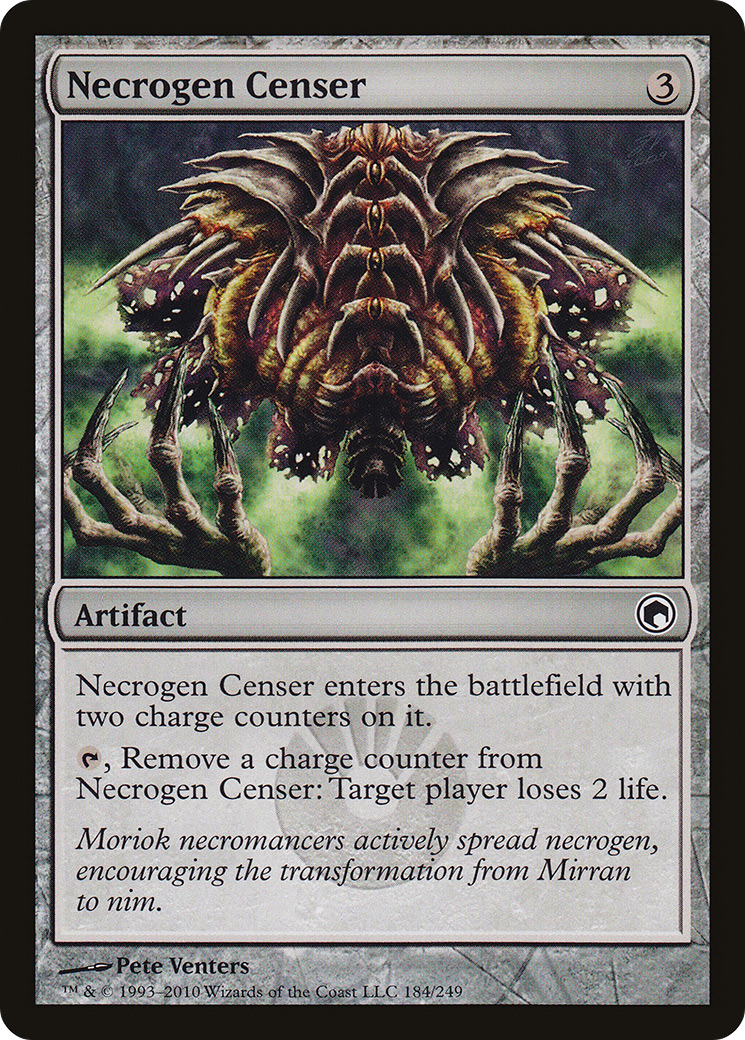 Necrogen Censer (SOM-184) [Scars of Mirrodin] MTG Single Wizards of the Coast