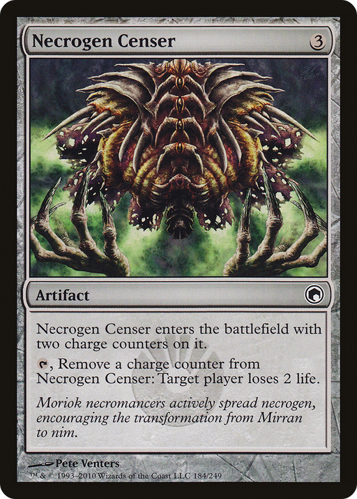 Necrogen Censer (SOM-184) [Scars of Mirrodin] MTG Single Wizards of the Coast