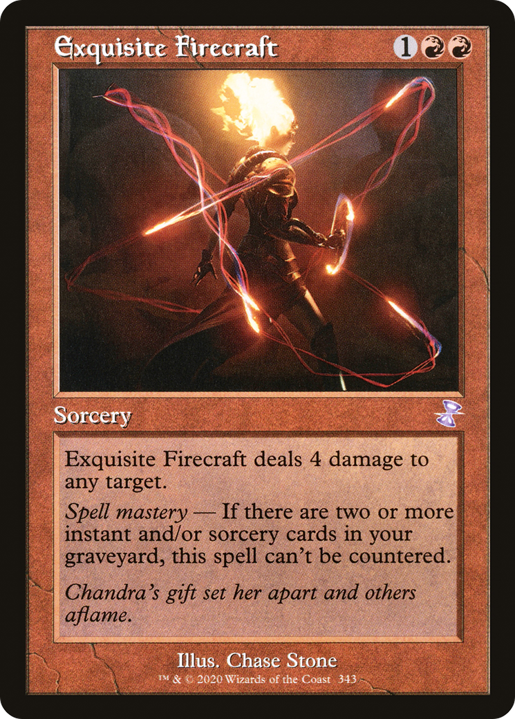 Exquisite Firecraft (TSR-343) [Time Spiral Remastered] MTG Single Wizards of the Coast