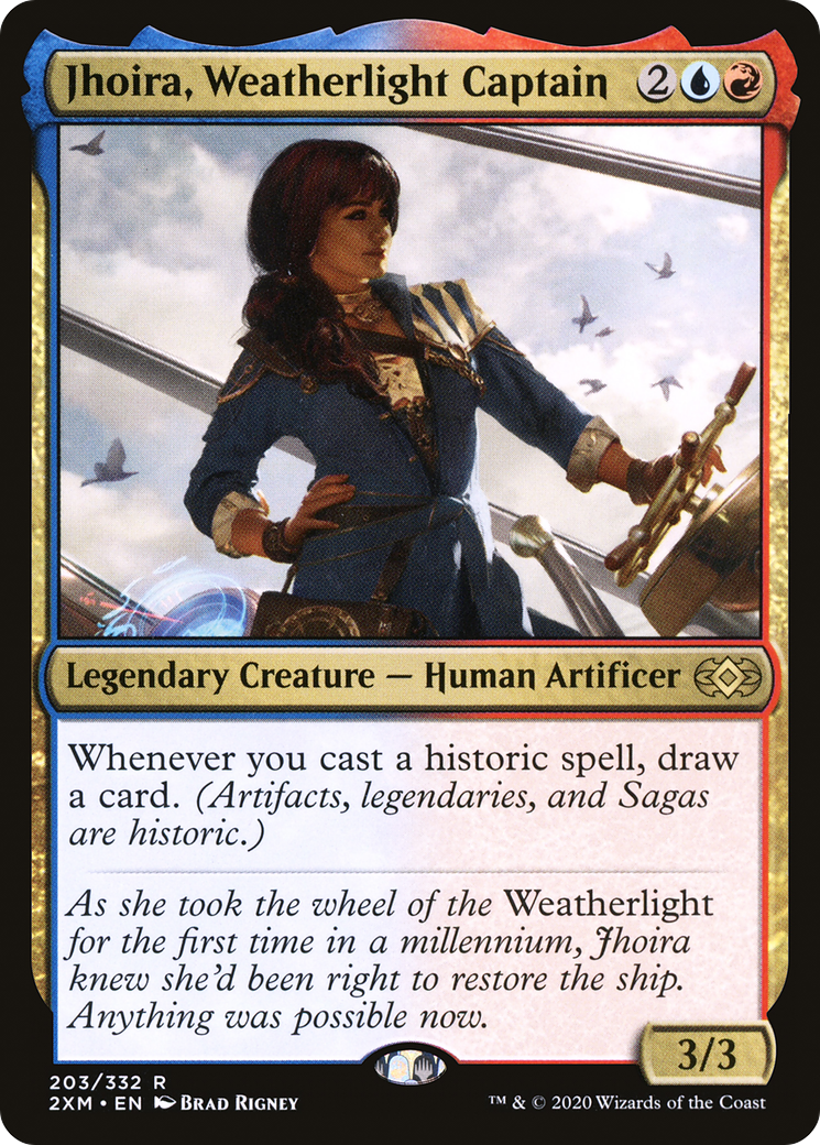 Jhoira, Weatherlight Captain (2XM-203) [Double Masters] Foil MTG Single Wizards of the Coast