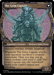 Throne of the Grim Captain (LCI-313) [The Lost Caverns of Ixalan] (Showcase) MTG Single Wizards of the Coast