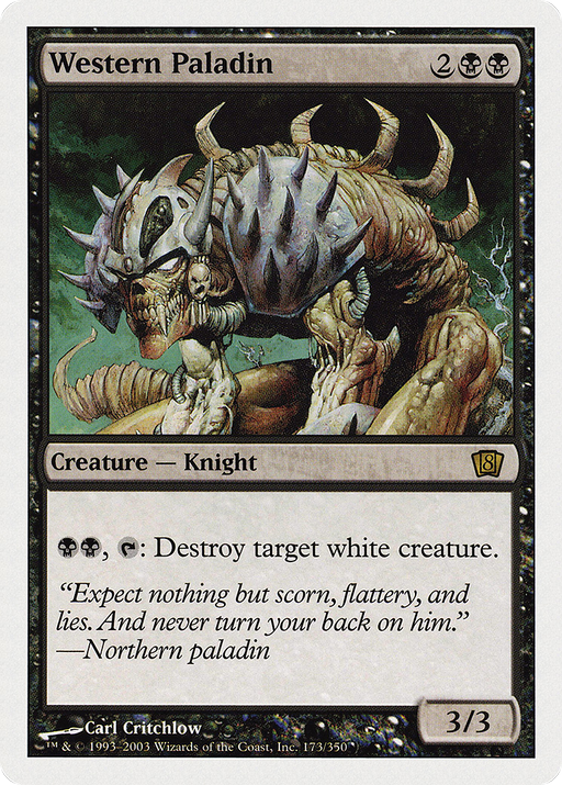 Western Paladin (8ED-173) [8th Edition] Foil MTG Single Wizards of the Coast