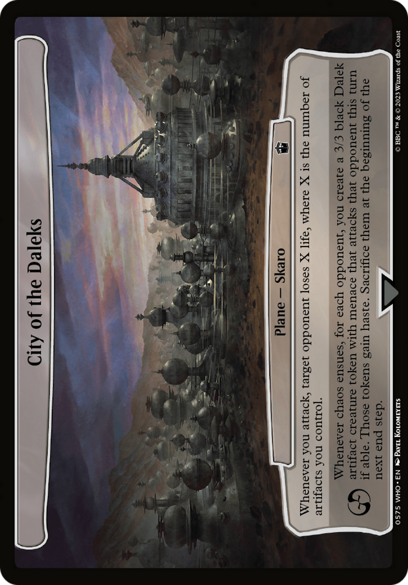 City of the Daleks (WHO-575) [Doctor Who] MTG Single Wizards of the Coast