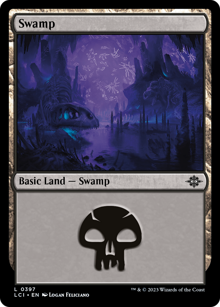 Swamp (0397) (LCI-397) [The Lost Caverns of Ixalan] Foil MTG Single Wizards of the Coast