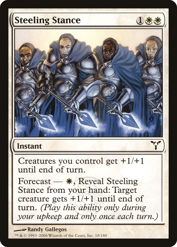 Steeling Stance (DIS-018) [Dissension] Foil MTG Single Wizards of the Coast