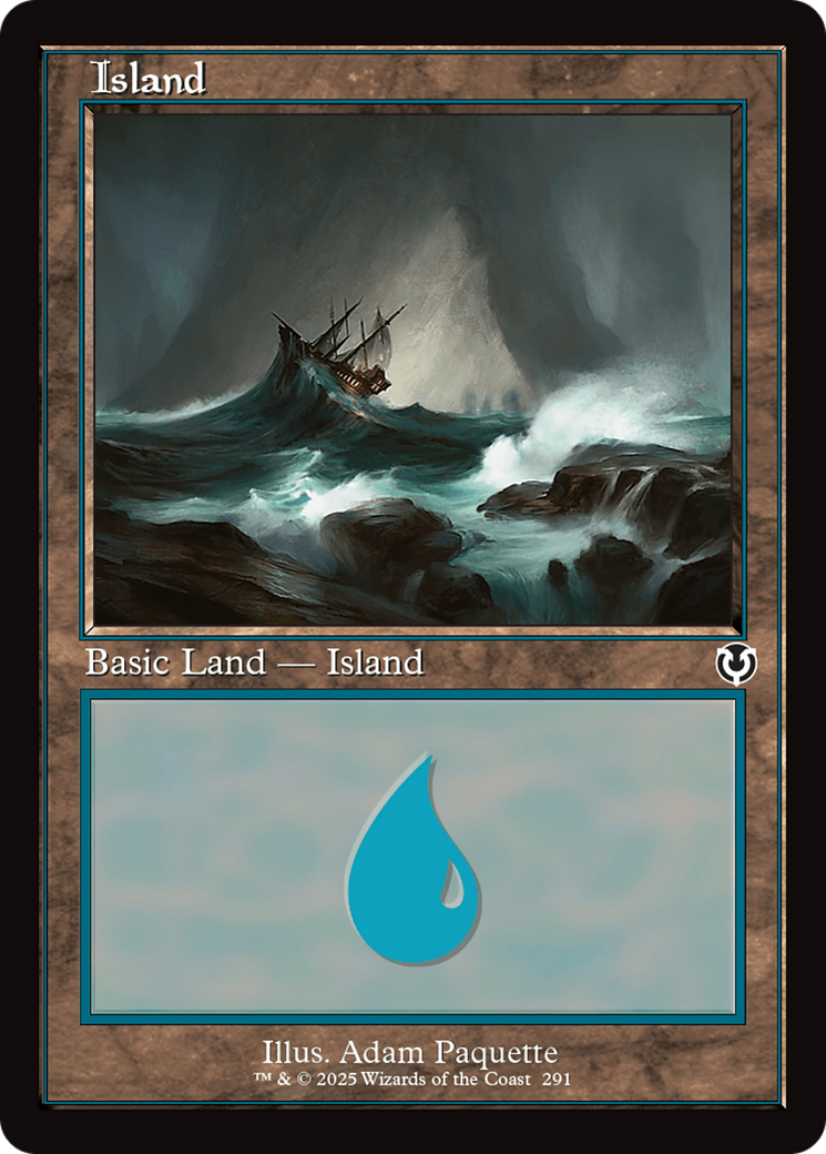 Island (291) (INR-291) [Innistrad Remastered] MTG Single Wizards of the Coast