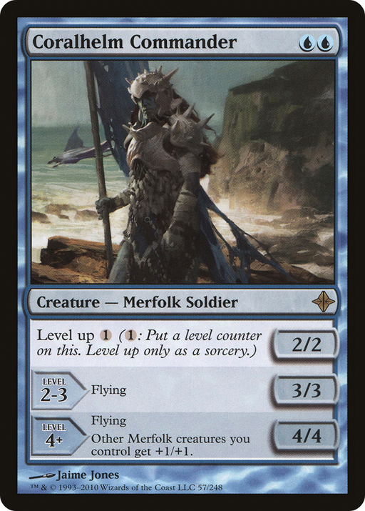 Coralhelm Commander (ROE-057) [Rise of the Eldrazi] MTG Single Wizards of the Coast