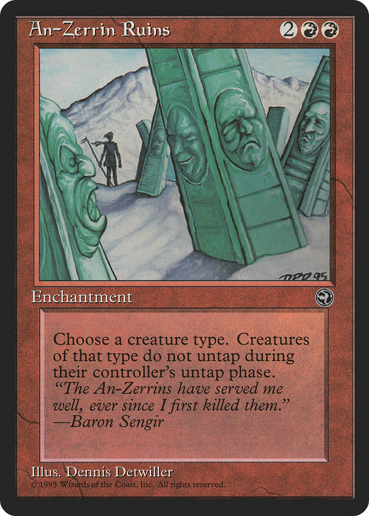 An-Zerrin Ruins (HML-064) [Homelands] MTG Single Wizards of the Coast