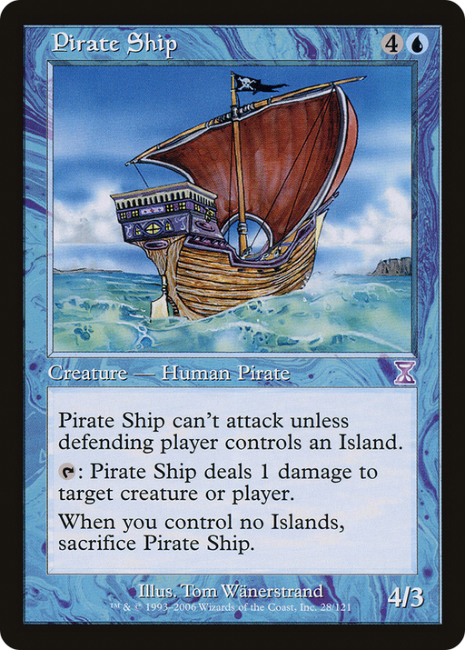 Pirate Ship (TSB-028) [Time Spiral Timeshifted] MTG Single Wizards of the Coast