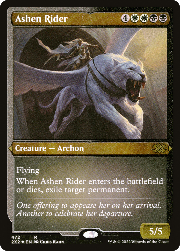 Ashen Rider (Foil Etched) (2X2-472) [Double Masters 2022] Foil MTG Single Wizards of the Coast