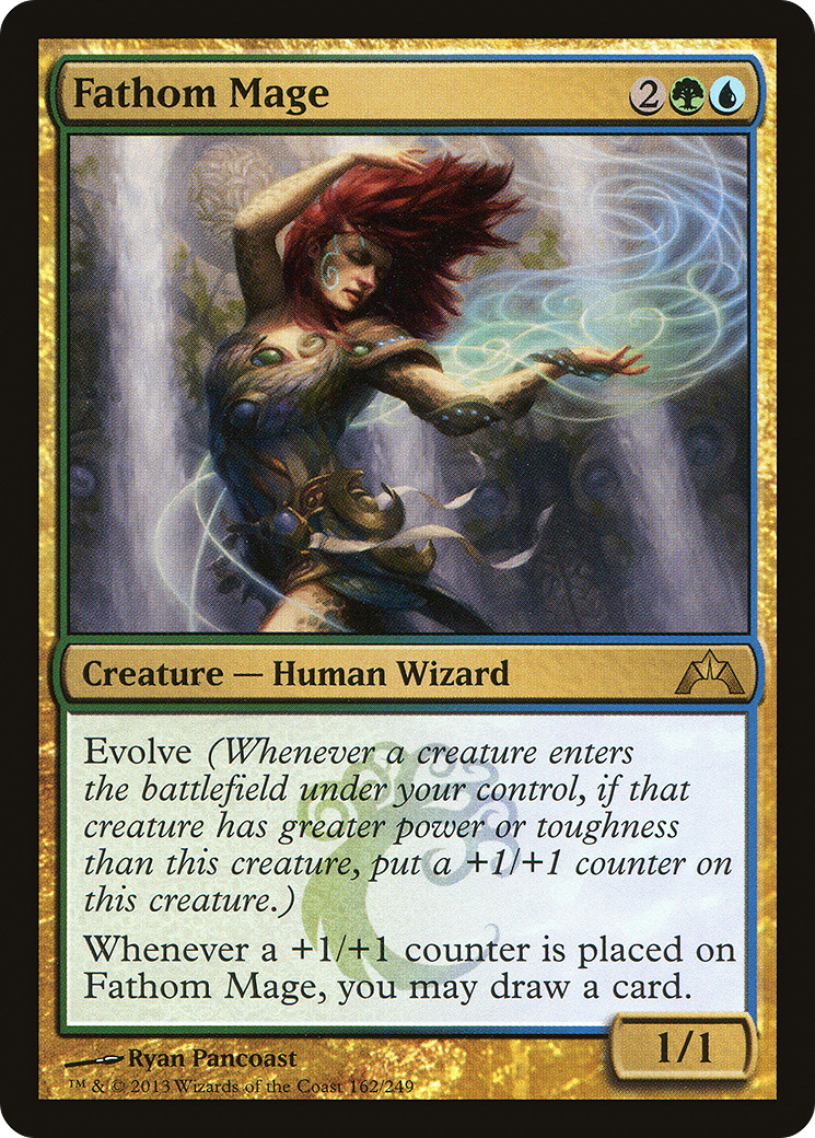Fathom Mage (GTC-162) [Gatecrash] MTG Single Wizards of the Coast