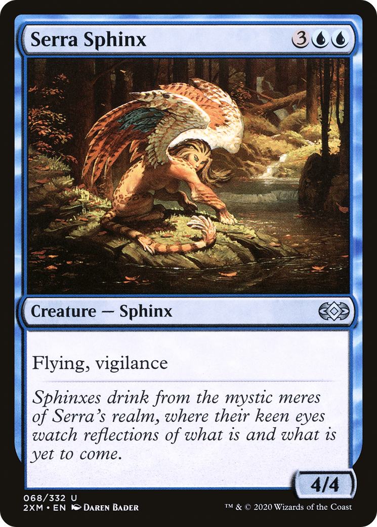 Serra Sphinx (2XM-068) [Double Masters] MTG Single Wizards of the Coast