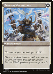 Invasion of Belenon // Belenon War Anthem (MOM-020) [March of the Machine] Foil MTG Single Wizards of the Coast