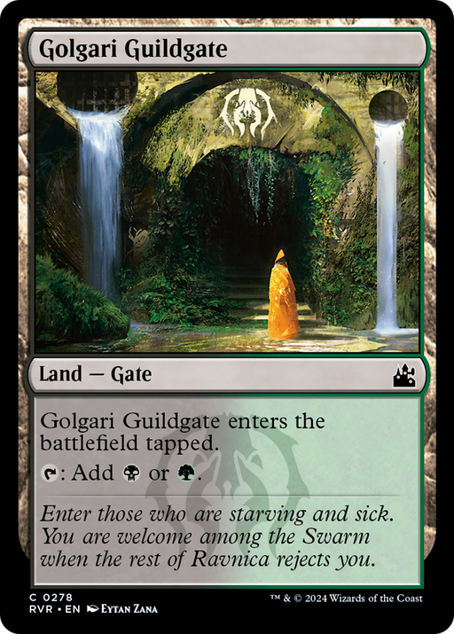 Golgari Guildgate (RVR-278) [Ravnica Remastered] Foil MTG Single Wizards of the Coast
