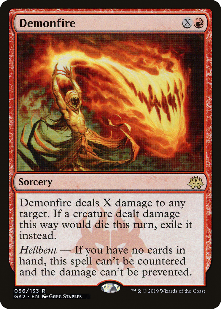 Demonfire (GK2-056) [Misc] RNA Guild Kit MTG Single Wizards of the Coast