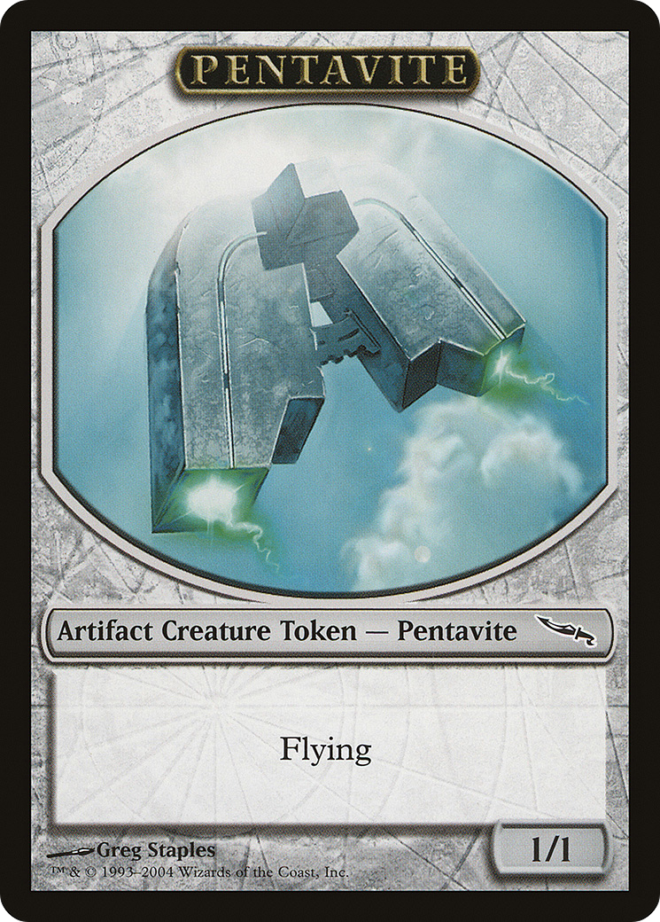 Pentavite Token (MRD) (MPRP-) [Misc] Magic Player Rewards 2004 MTG Single Wizards of the Coast