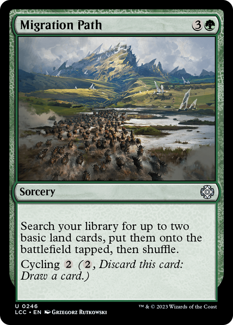 Migration Path (LCC-246) [The Lost Caverns of Ixalan Commander] MTG Single Wizards of the Coast