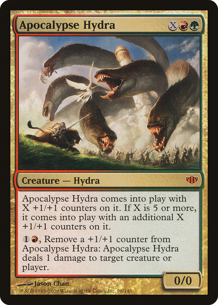 Apocalypse Hydra (CON-098) [Conflux] Foil MTG Single Wizards of the Coast
