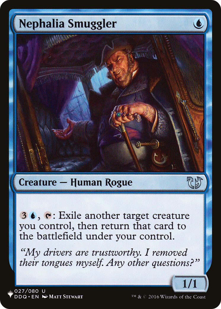 Nephalia Smuggler (LIST-DDQ-27) [Mystery Booster] The List MTG Single Wizards of the Coast