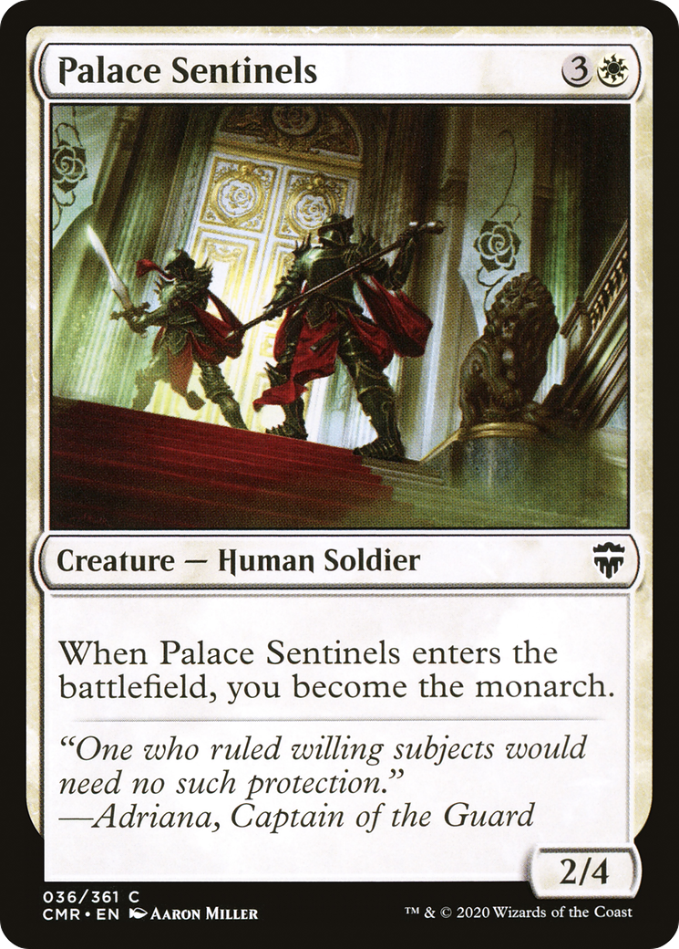Palace Sentinels (CMR-036) [Commander Legends] MTG Single Wizards of the Coast