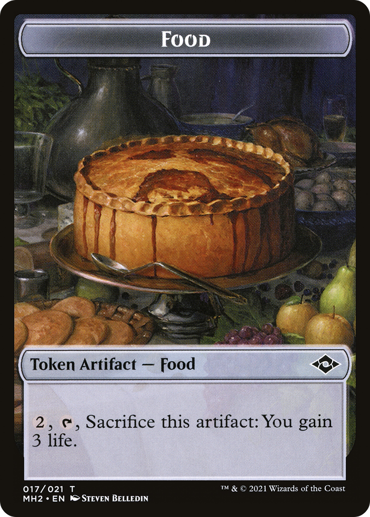Food (TMH2-017) [Tokens] Modern Horizons 2 Tokens Foil MTG Single Wizards of the Coast