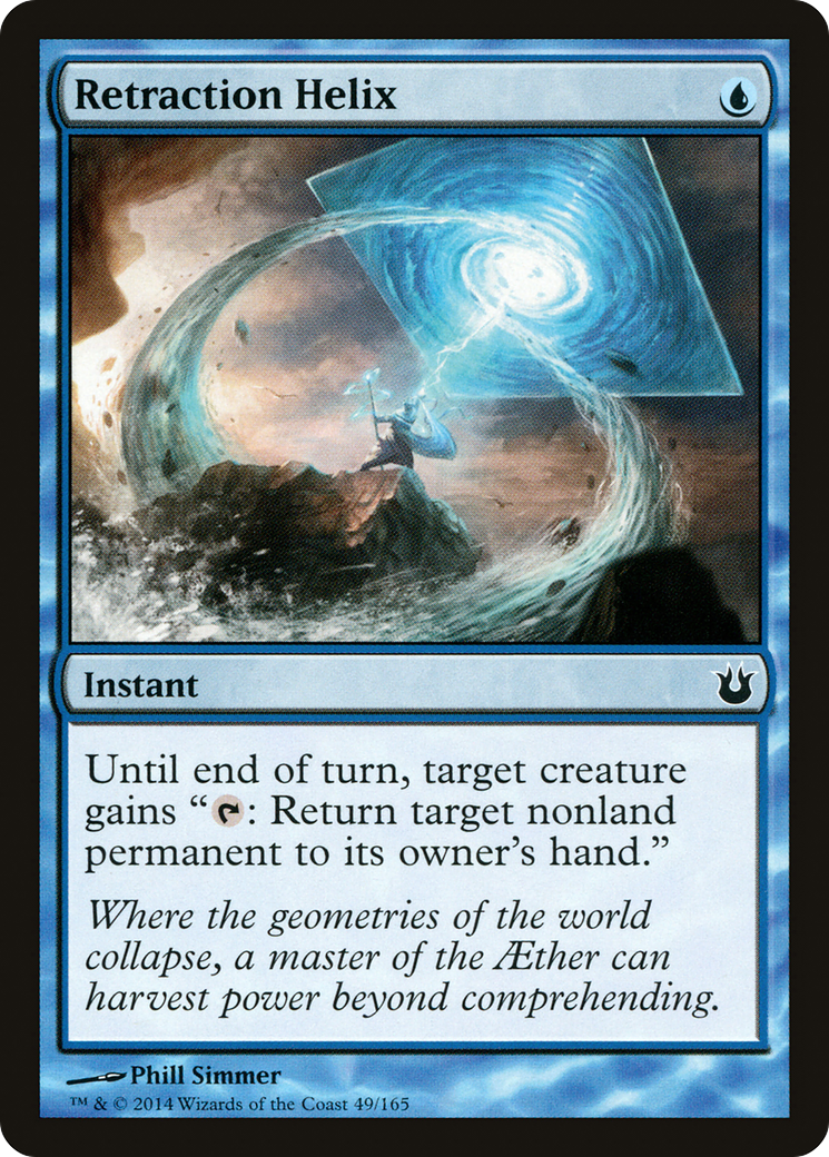 Retraction Helix (BNG-049) [Born of the Gods] Foil MTG Single Wizards of the Coast