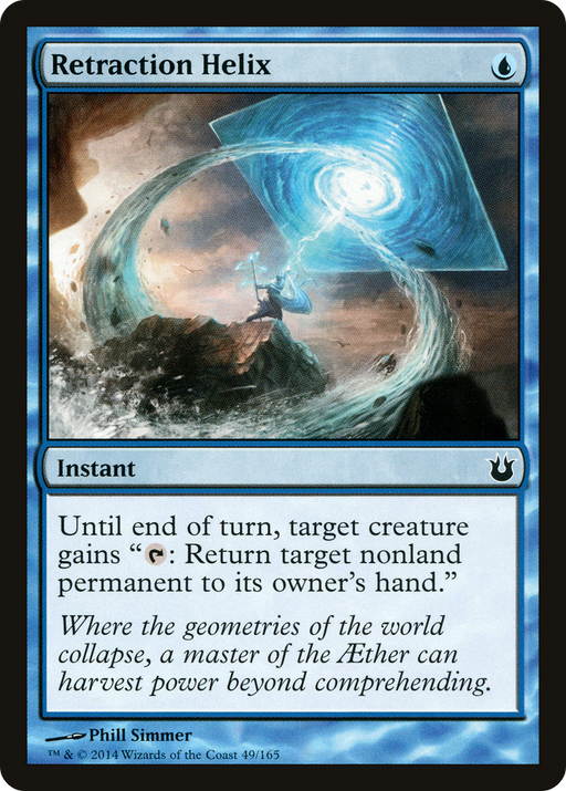 Retraction Helix (BNG-049) [Born of the Gods] Foil MTG Single Wizards of the Coast