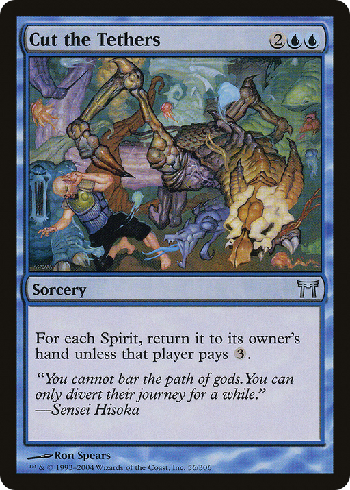 Cut the Tethers (CHK-056) [Champions of Kamigawa] MTG Single Wizards of the Coast