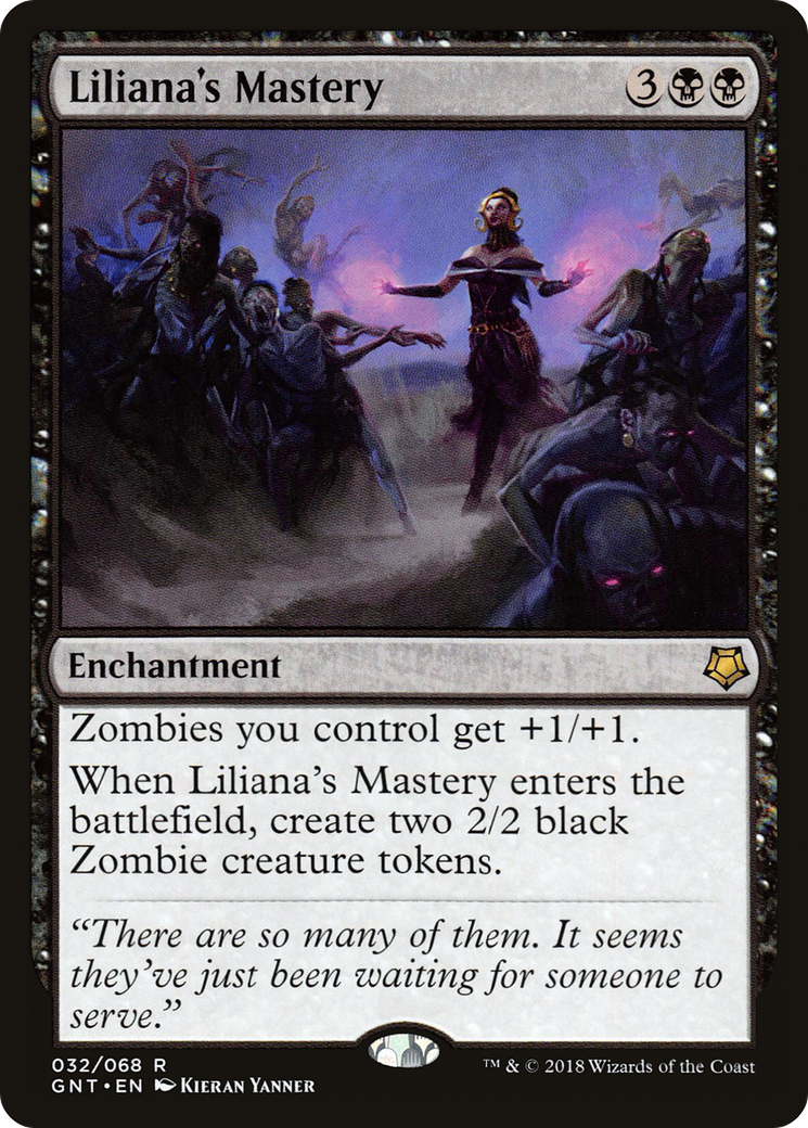 Liliana's Mastery (GNT-032) [Misc] Game Night MTG Single Wizards of the Coast