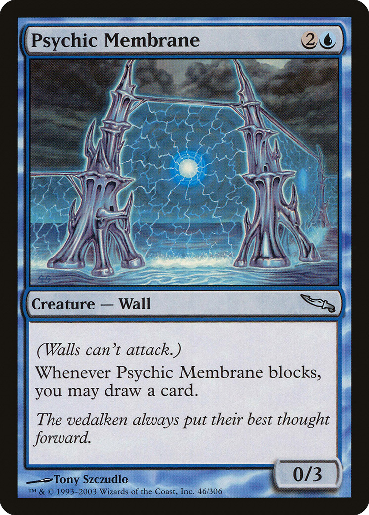 Psychic Membrane (MRD-046) [Mirrodin] MTG Single Wizards of the Coast