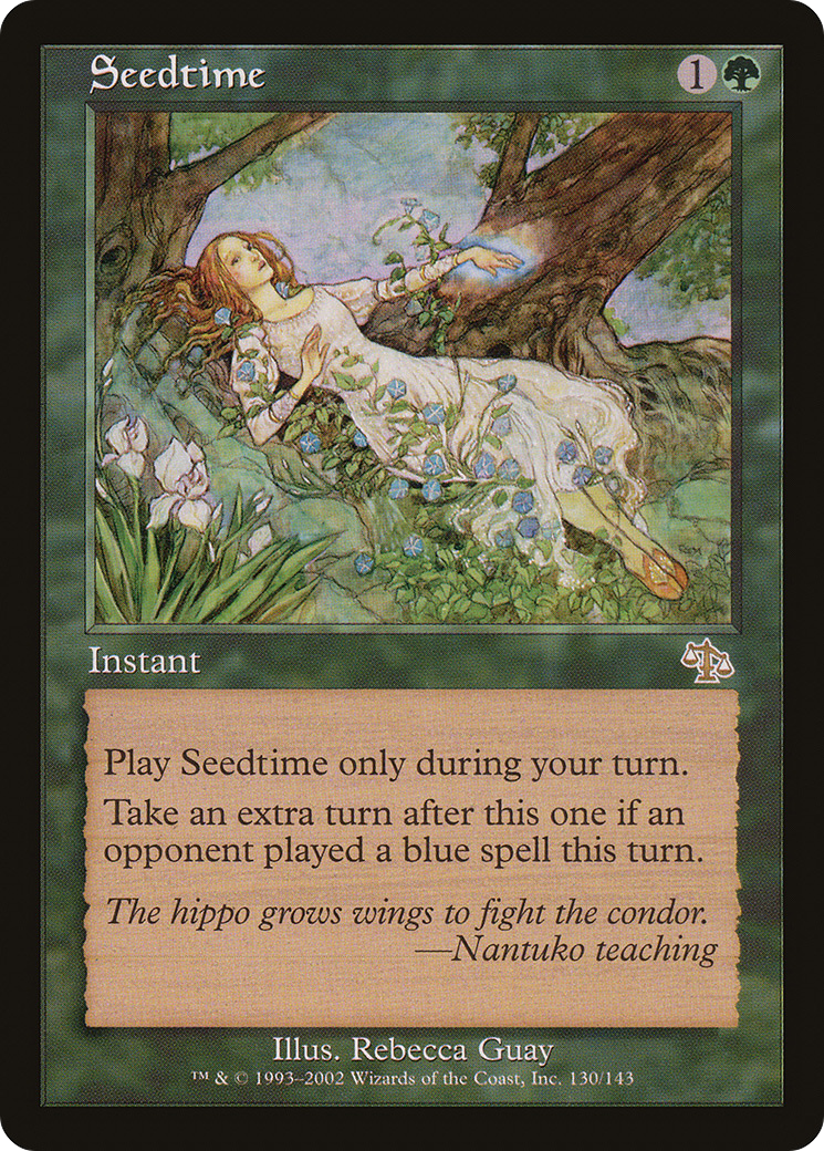 Seedtime (JUD-130) [Judgment] Foil MTG Single Wizards of the Coast