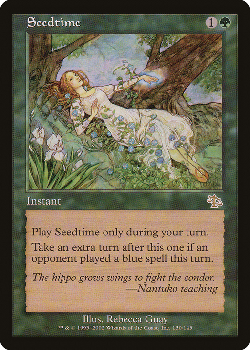 Seedtime (JUD-130) [Judgment] Foil MTG Single Wizards of the Coast
