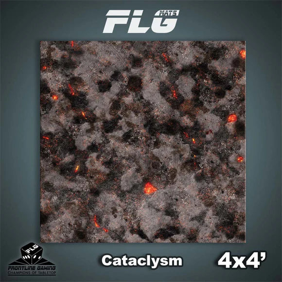 Frontline Gaming: Mats - Cataclysm 4'x4' Gaming Mat FLG