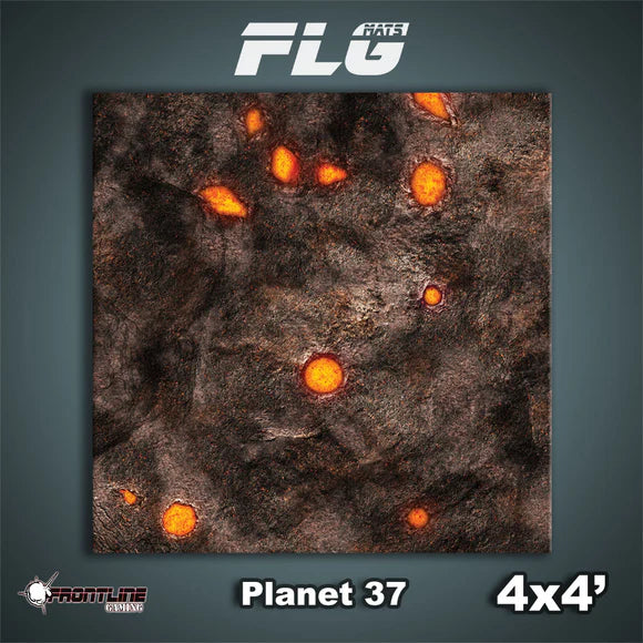 Frontline Gaming: Mats - Planet 37 4'x4' Gaming Mat FLG