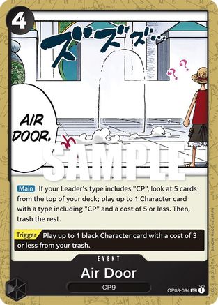 Air Door (OP03-094) [Pillars of Strength] One Piece Single Bandai
