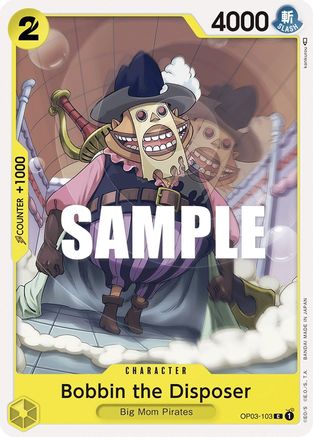 Bobbin the Disposer (OP03-103) [Pillars of Strength] One Piece Single Bandai