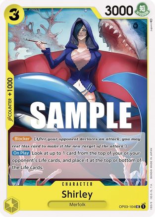 Shirley (OP03-104) [Pillars of Strength] One Piece Single Bandai