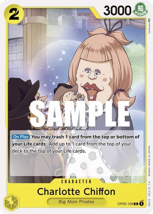 Charlotte Chiffon (OP03-109) [Pillars of Strength] One Piece Single Bandai