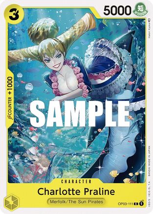 Charlotte Praline (OP03-111) [Pillars of Strength] One Piece Single Bandai