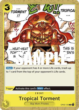Tropical Torment (OP03-120) [Pillars of Strength] One Piece Single Bandai