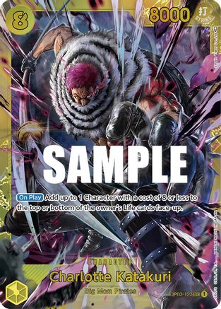 Charlotte Katakuri (123) (OP03-123) [Pillars of Strength] Foil One Piece Single Bandai