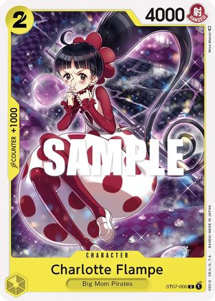 Charlotte Flampe (ST07-006) [Starter Deck 7: Big Mom Pirates] One Piece Single Bandai