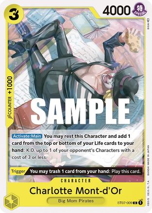 Charlotte Mont-d'Or (ST07-009) [Starter Deck 7: Big Mom Pirates] One Piece Single Bandai