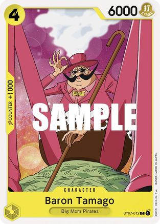 Baron Tamago (ST07-012) [Starter Deck 7: Big Mom Pirates] One Piece Single Bandai